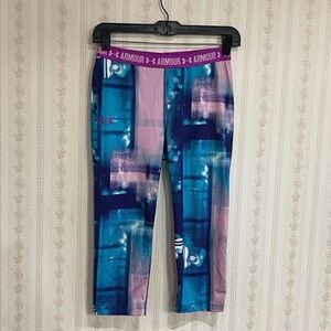 Under Armour Kids Leggings - Blue and Pink